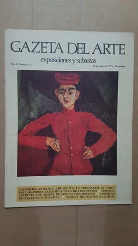 Gazeta del arte: Año I-Numero 03