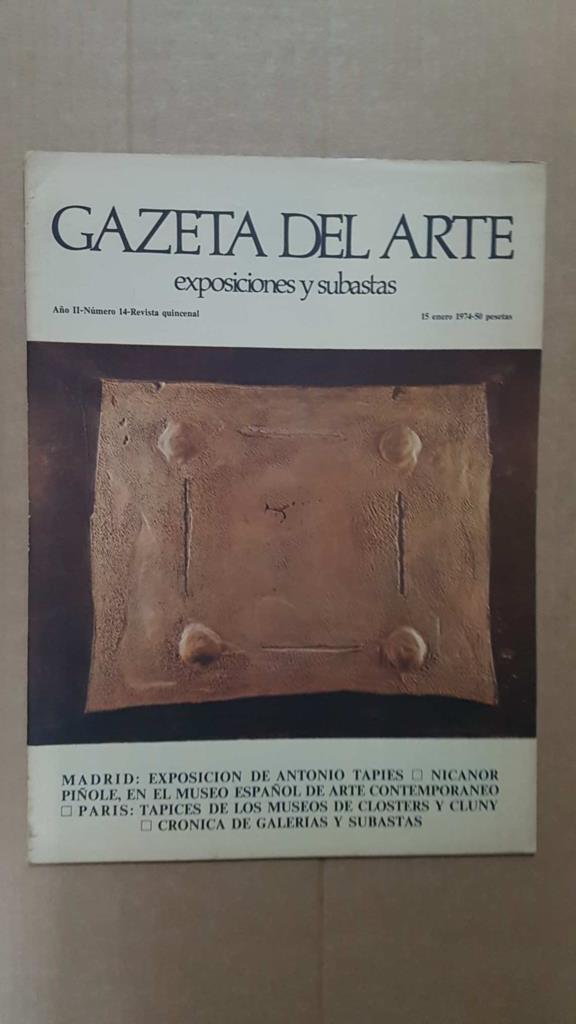 Gazeta del arte: Año II-Numero 14