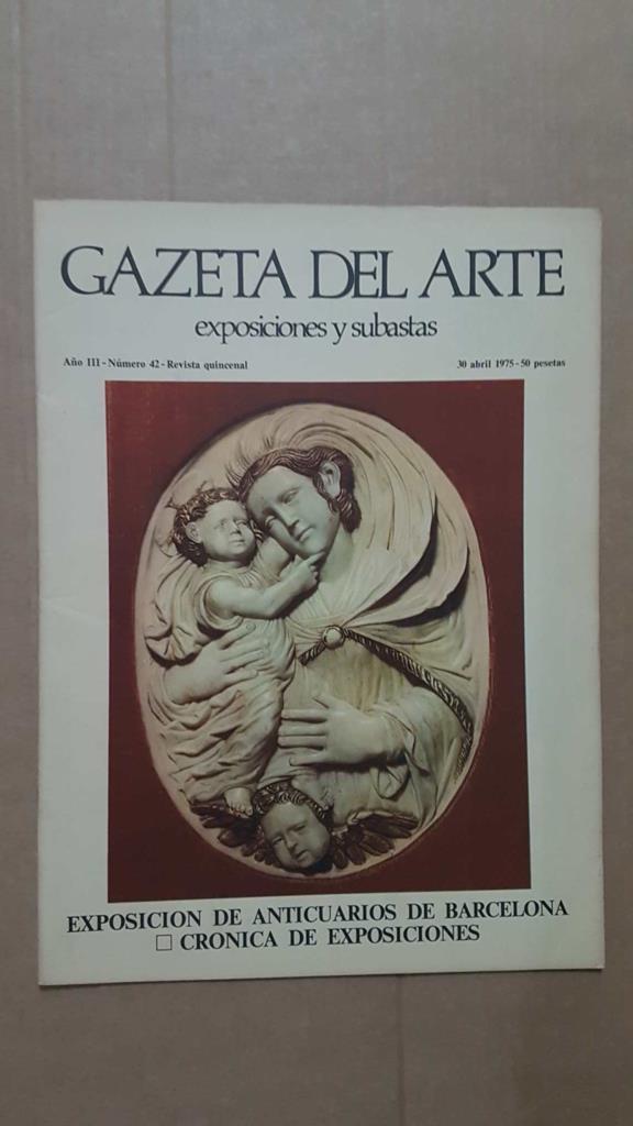 Gazeta del arte: Año III-Numero 42