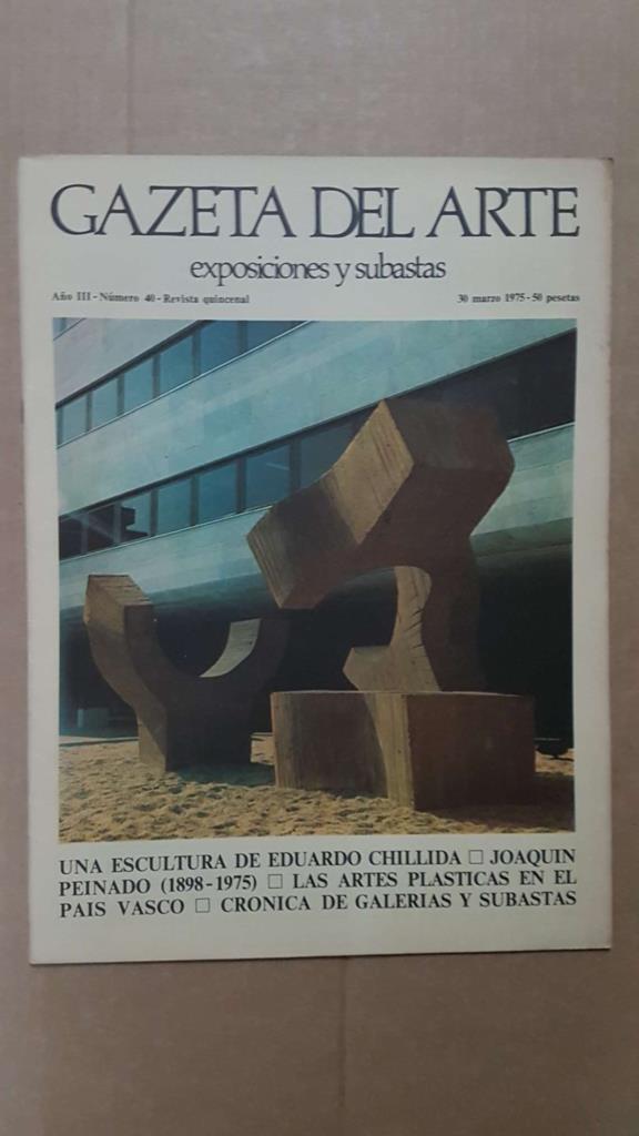 Gazeta del arte: Año III-Numero 40