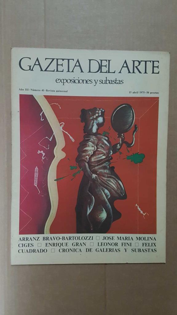 Gazeta del arte: Año III-Numero 41
