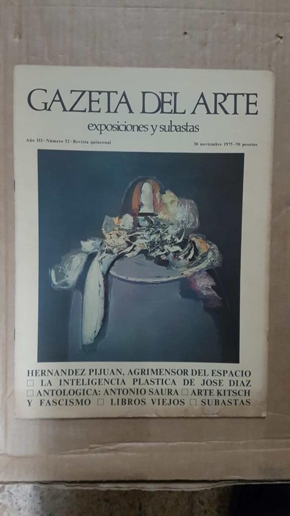 Gazeta del arte: Año III-Numero 52