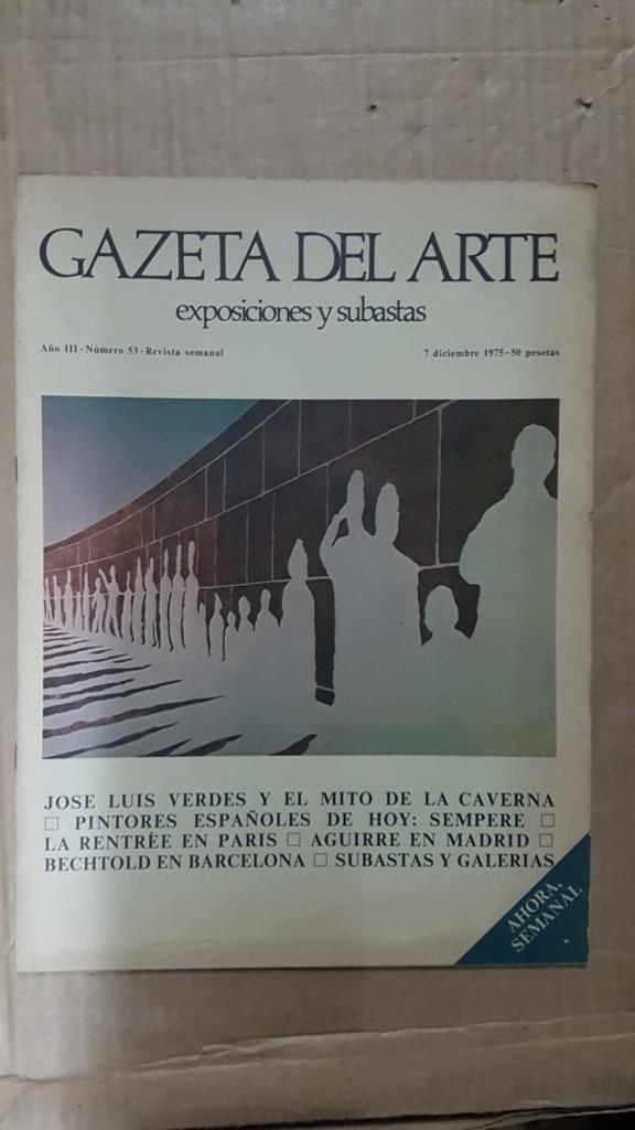Gazeta del arte: Año III-Numero 53