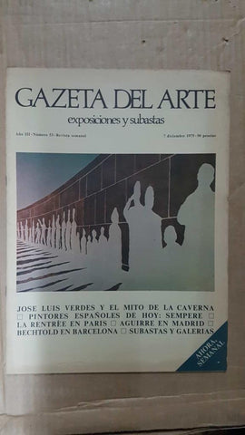 Gazeta del arte: Año III-Numero 53