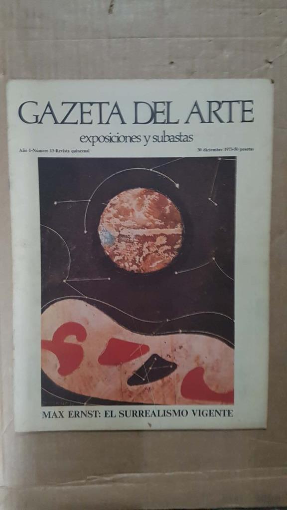 Gazeta del arte: Año I-Numero 13