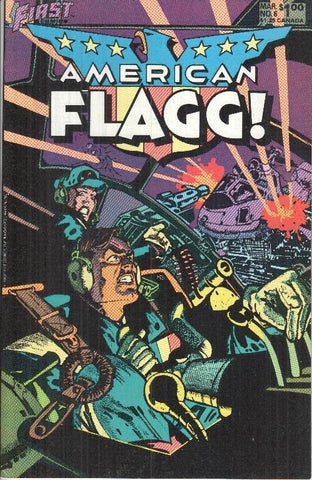 American Flagg volumen 1 numero 06
