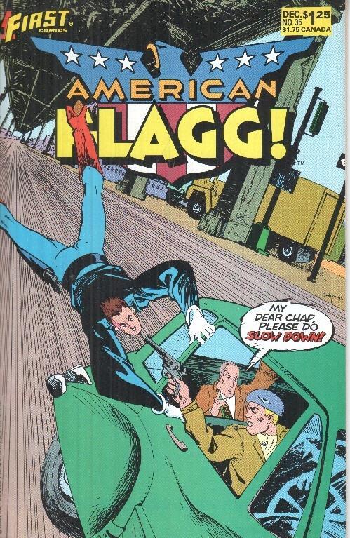 American Flagg volumen 1 numero 35