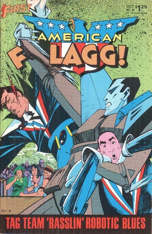 American Flagg volumen 1 numero 34