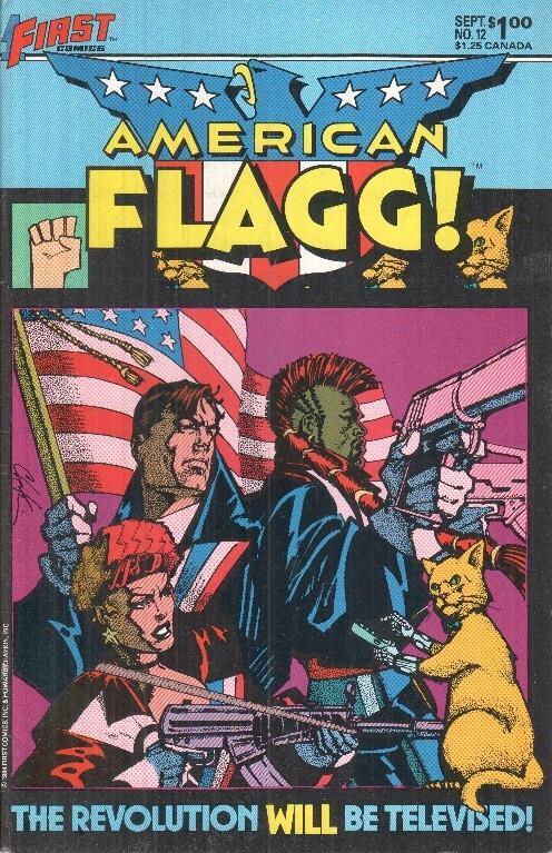 American Flagg volumen 1 numero 12