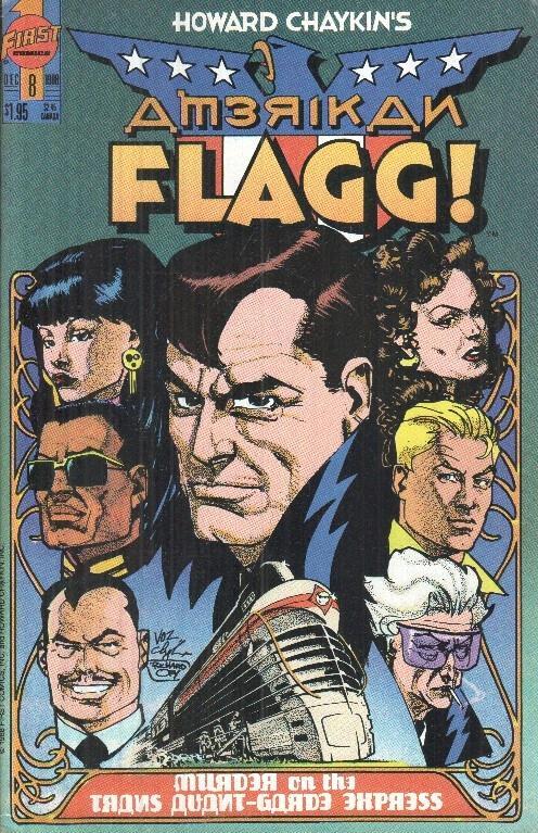 American Flagg volumen 2 numero 08