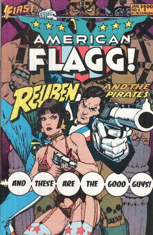 American Flagg volumen 1 numero 04