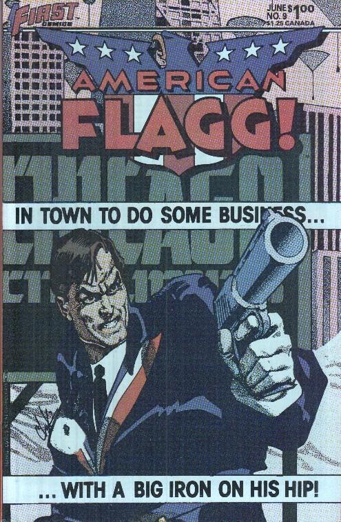American Flagg volumen 1 numero 09
