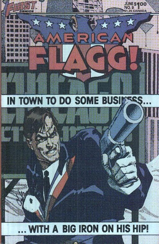 American Flagg volumen 1 numero 09