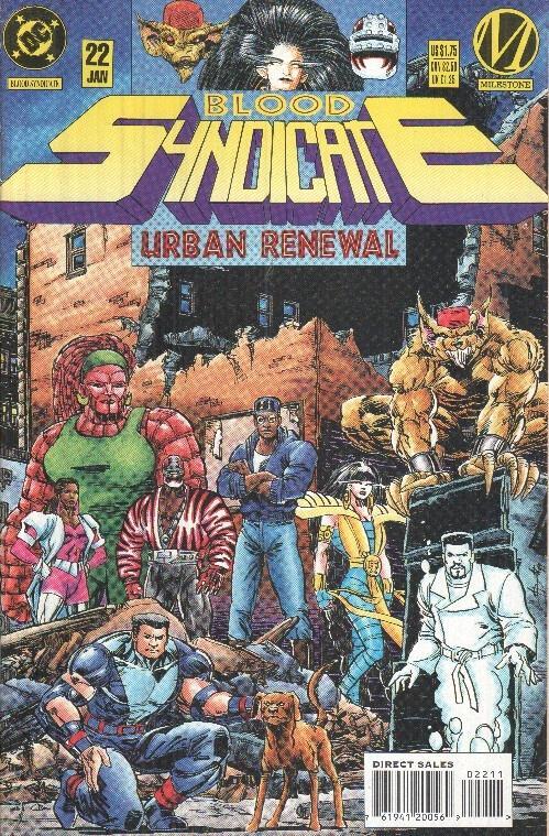 BLOOD SYNDICATE, Volume 1 Numero 22: Urban renewal (Milestone) 