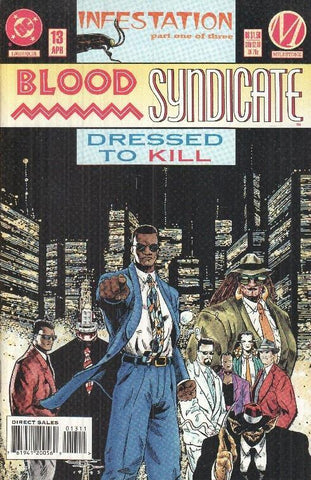 BLOOD SYNDICATE, Volume 1 Numero 13: Dressed to kill (Milestone) 