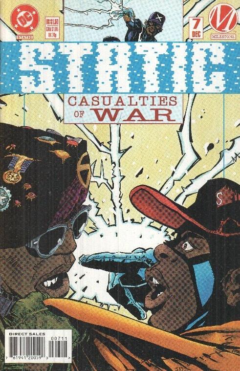 DC Comics: Static numero 07: Casualities of war