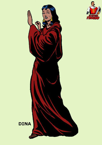 Poster DIN 4 numero 0491: El Capitan Trueno: Dina
