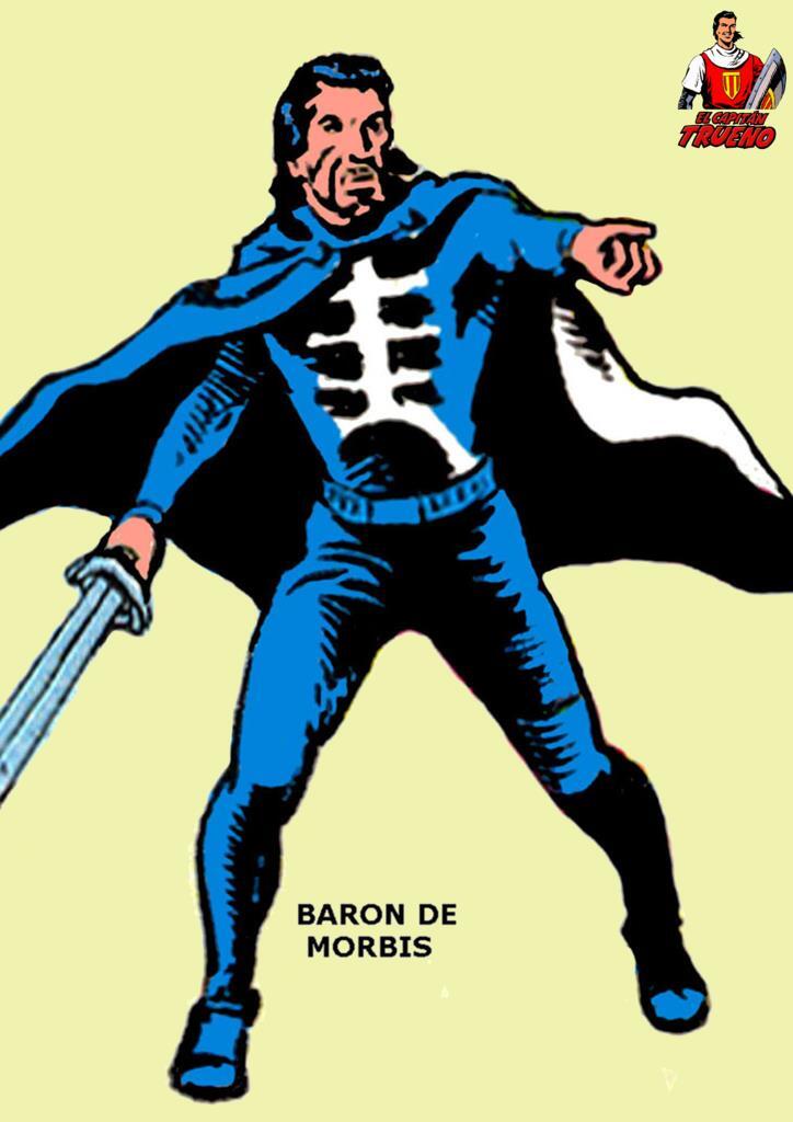 Poster DIN 4 numero 0499: El Capitan Trueno: Baron de Morbis