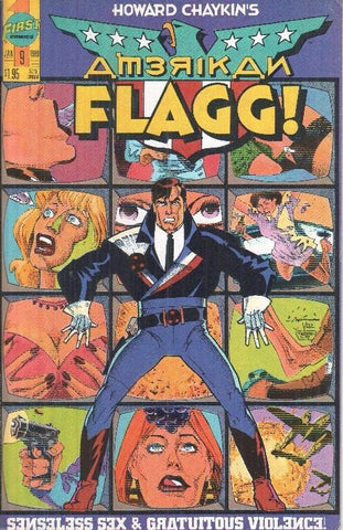 American Flagg volumen 2 numero 09