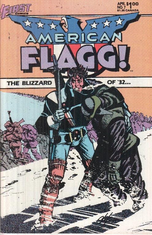 American Flagg volumen 1 numero 07