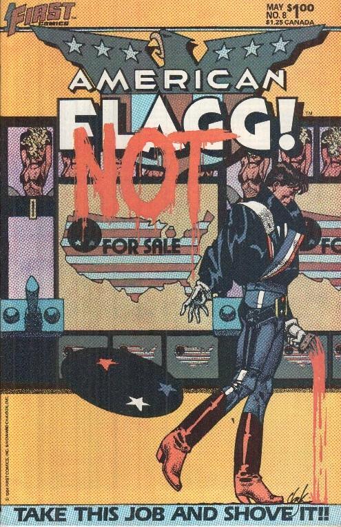 American Flagg volumen 1 numero 08