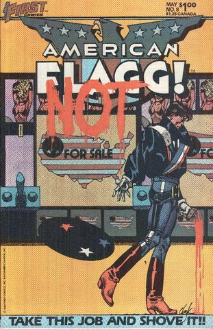 American Flagg volumen 1 numero 08