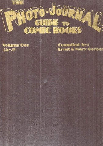 The Photo-Journal - Guide to Marvel comics A-J Vol.1 (Gerber)