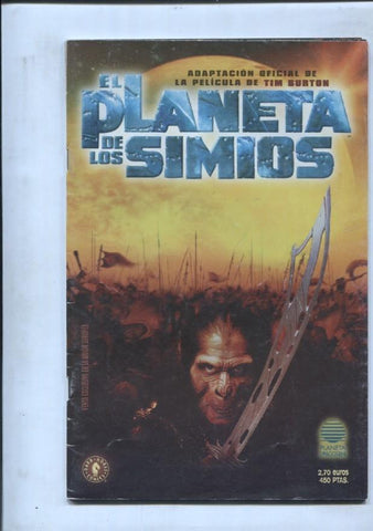 El planeta de los simios, adaptacion pelicula de Tim Burton