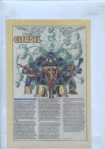 Ficha personaje DC Comics numero 109: Circe y The Citadel