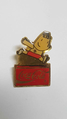 Pins: Cobi atletismo, Coca Cola. Mascota de las Olimpiadas de Barcelona 1992