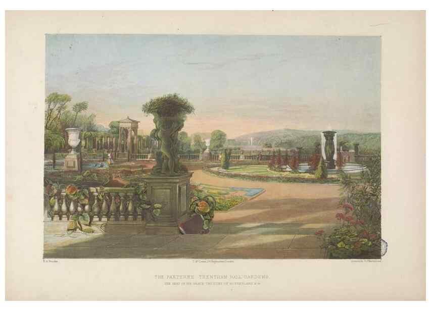 Reproducción/Reproduction 48307932572: The gardens of England. London :T. McLean,[1858?]. 