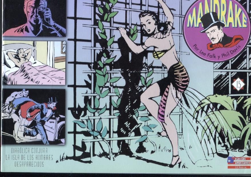 Mandrake volumen 15: Diabolica conjura-La isla de los hombres desaparecidos