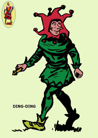 Poster DIN 4 numero 0509: El Capitan Trueno: Ding-Ding 