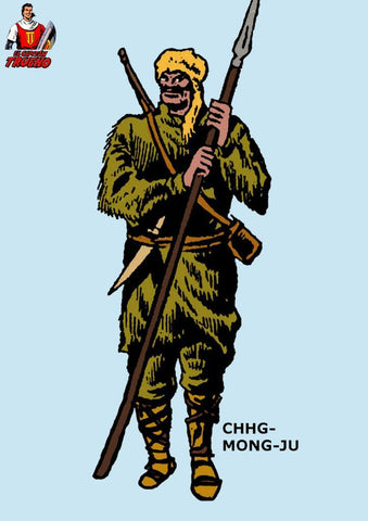 Poster DIN 4 numero 0505: El Capitan Trueno: ChhG-Mong-Ju
