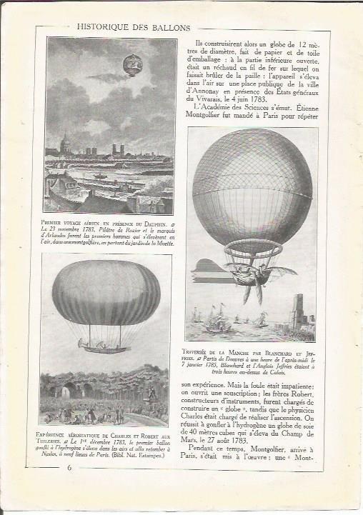 LAMINA 25678: Globos de Dauphin, Blanchard y Charles
