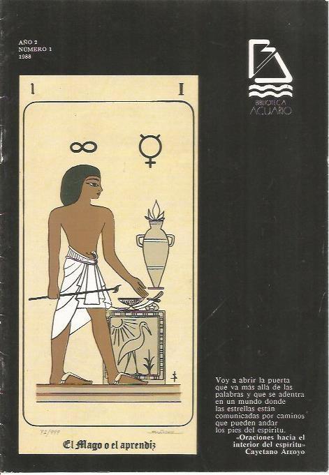 LAMINA 25669: Portada de la revista Biblioteca Acuario numero 1
