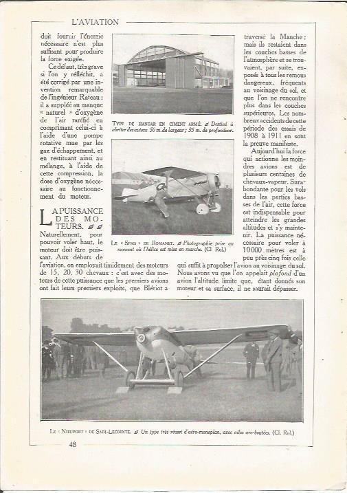 LAMINA 25696: El Spad de Romanet y el Nieuport de Sadi Lecointe