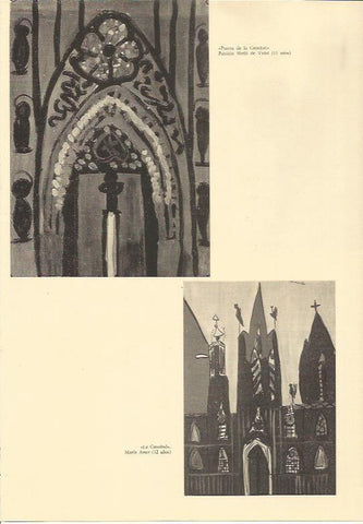 LAMINA 25656: Puerta de la Catedral, por Patricia Shelli de Vidal