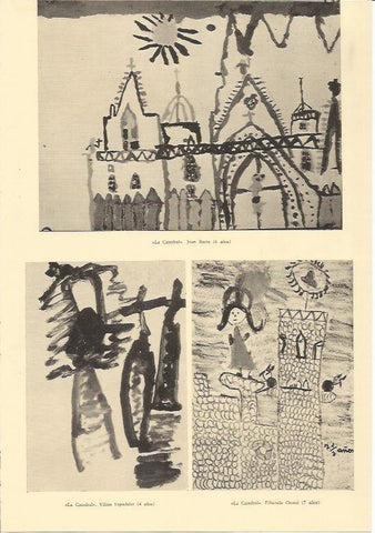 LAMINA 25655: La Catedral, por Juan Baeta y La Catedral, por Elisenda Oromi