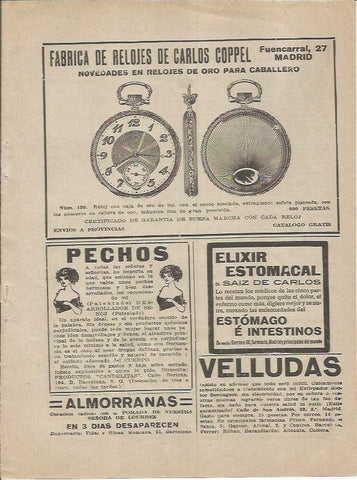 LAMINA 25804: Pagina de anuncios de publicidad