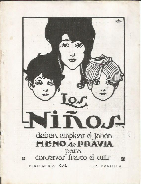 LAMINA 25798: Publicidad de Heno de Pravia para niños