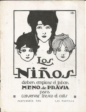 LAMINA 25798: Publicidad de Heno de Pravia para niños