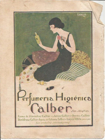 LAMINA 25844: Publicidad de Perfumeria Calber de San Sebastian