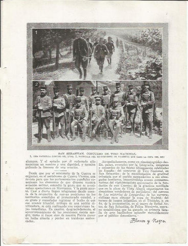 LAMINA 25746: Concurso de tiro nacional en San Sebastian