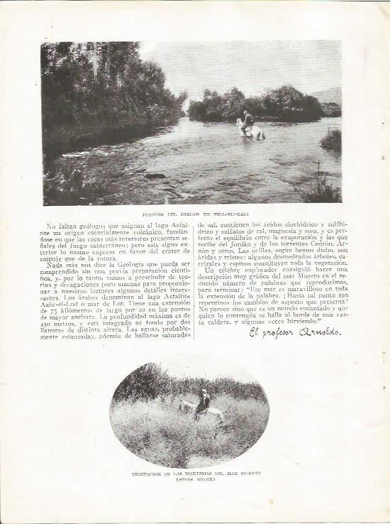 LAMINA 25728: El rio Jordan en Tell el Kadi