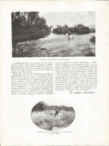 LAMINA 25728: El rio Jordan en Tell el Kadi