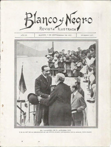 LAMINA 25779: Alfonso XIII en Bilbao
