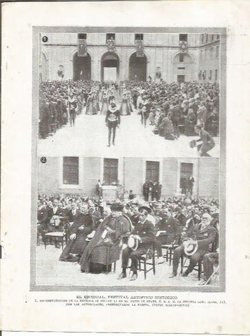 LAMINA 25764: Festival Historico en El Escorial