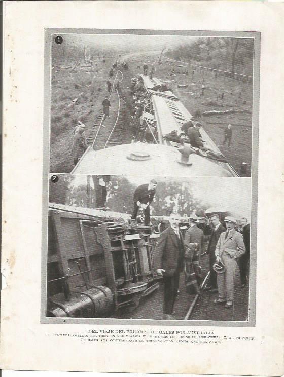 LAMINA 25763: Viaje del Principe de Gales a Australia