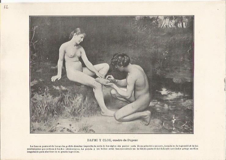 LAMINA 25418: Dafmi y Cloe, por Dupont
